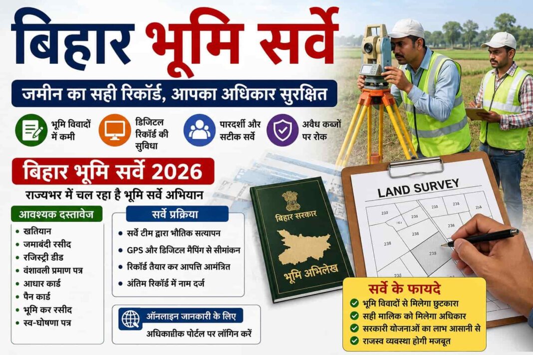 Bihar Land Survey 2026
