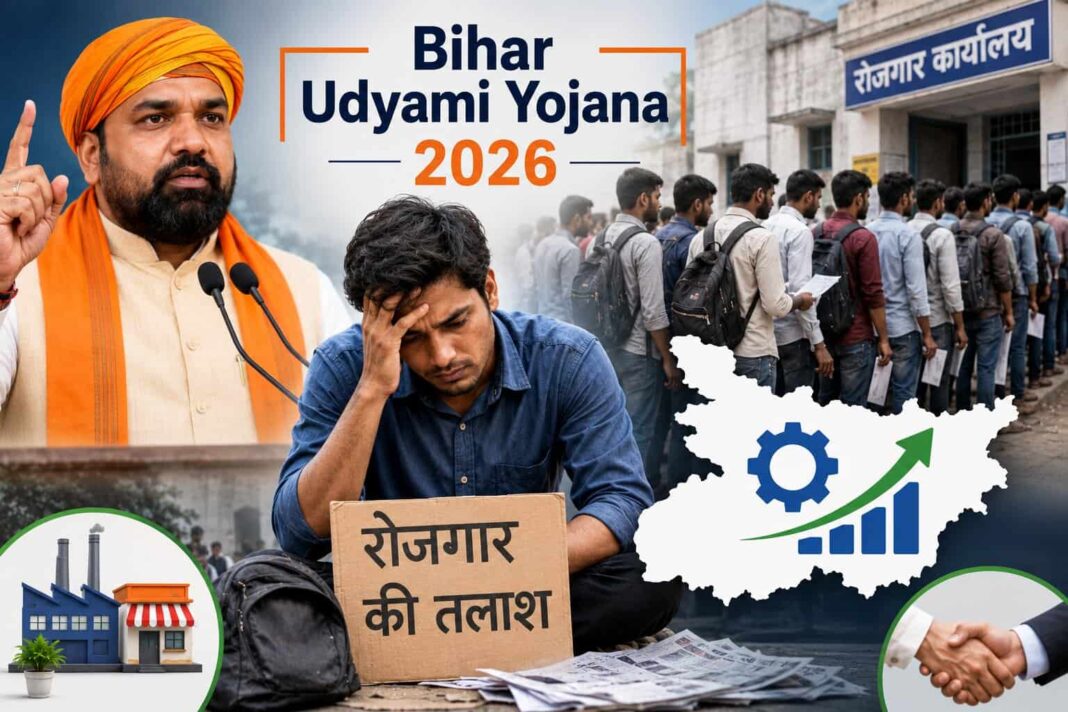 Bihar Udyami Yojana 2026: युवाओं को मिलेगा ₹10 लाख तक का लाभ, जानें आवेदन प्रक्रिया, पात्रता और जरूरी दस्तावेज