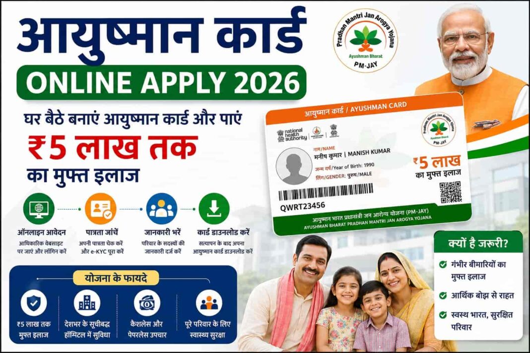 Ayushman Card Online Apply 2026
