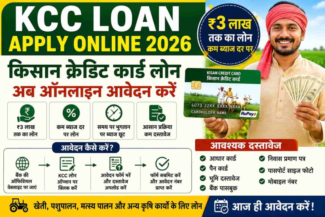 KCC Loan Apply Online 2026