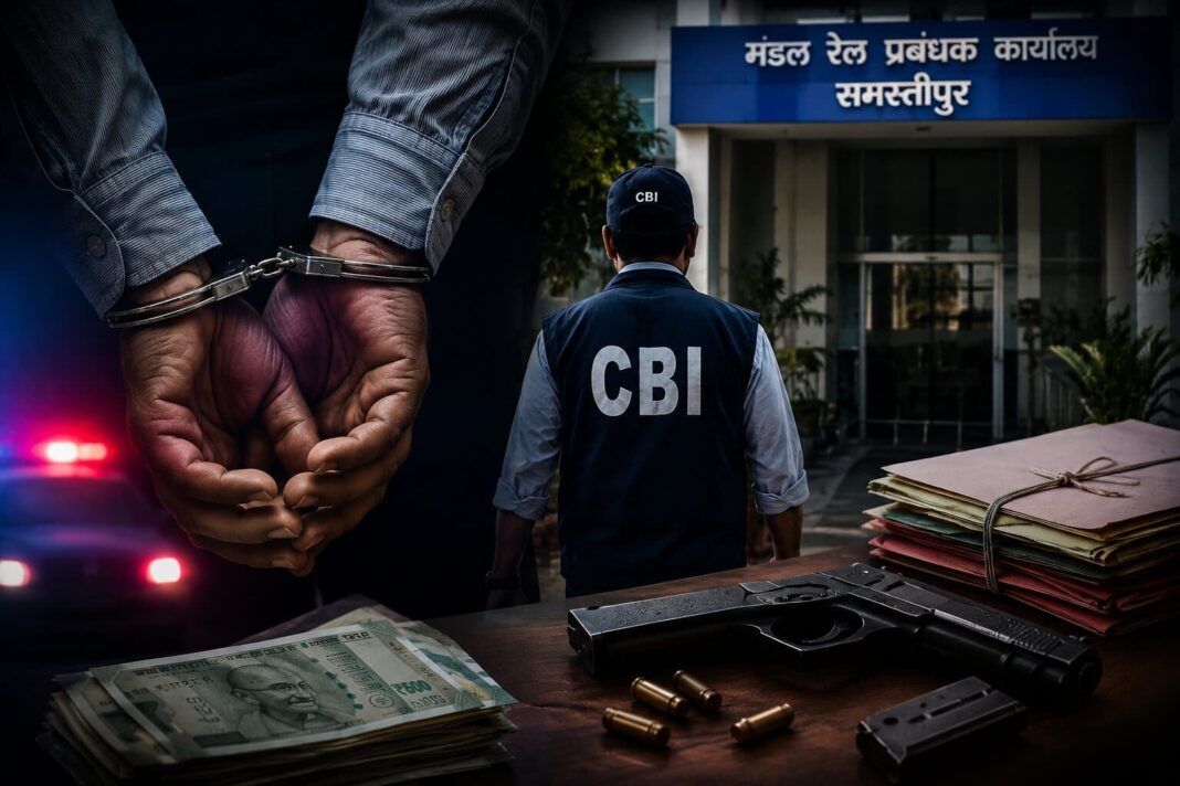 Samastipur DRM Office CBI Raid