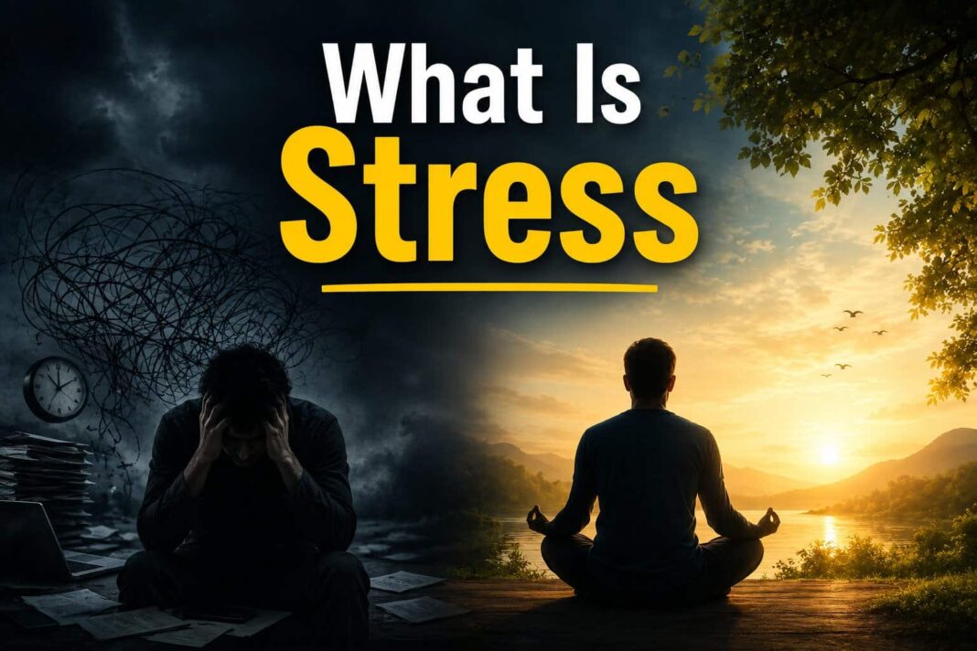 What Is Stress in Hindi